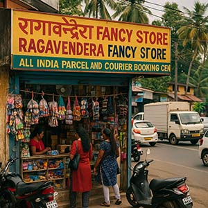 parcel and courier booking shop